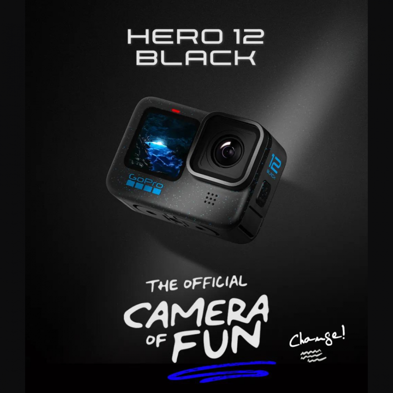 GoPro HERO 12 Black 全方位運動攝影機